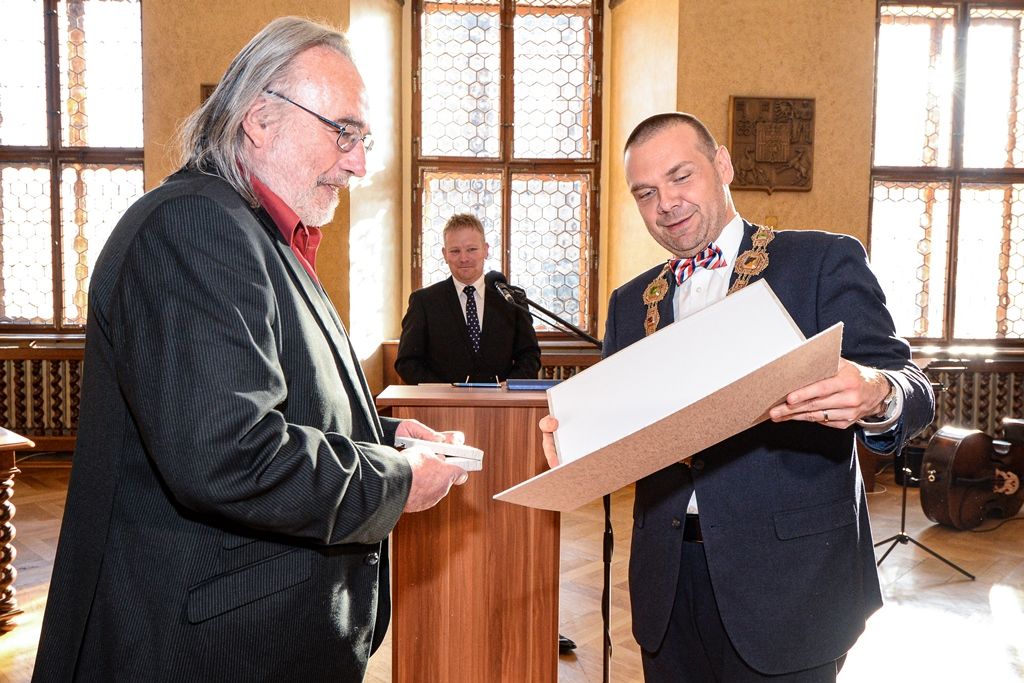 Plzeň oceňovala u příležitosti oslav vzniku Československa (foto: M. Pecuch, 28.10.2019)