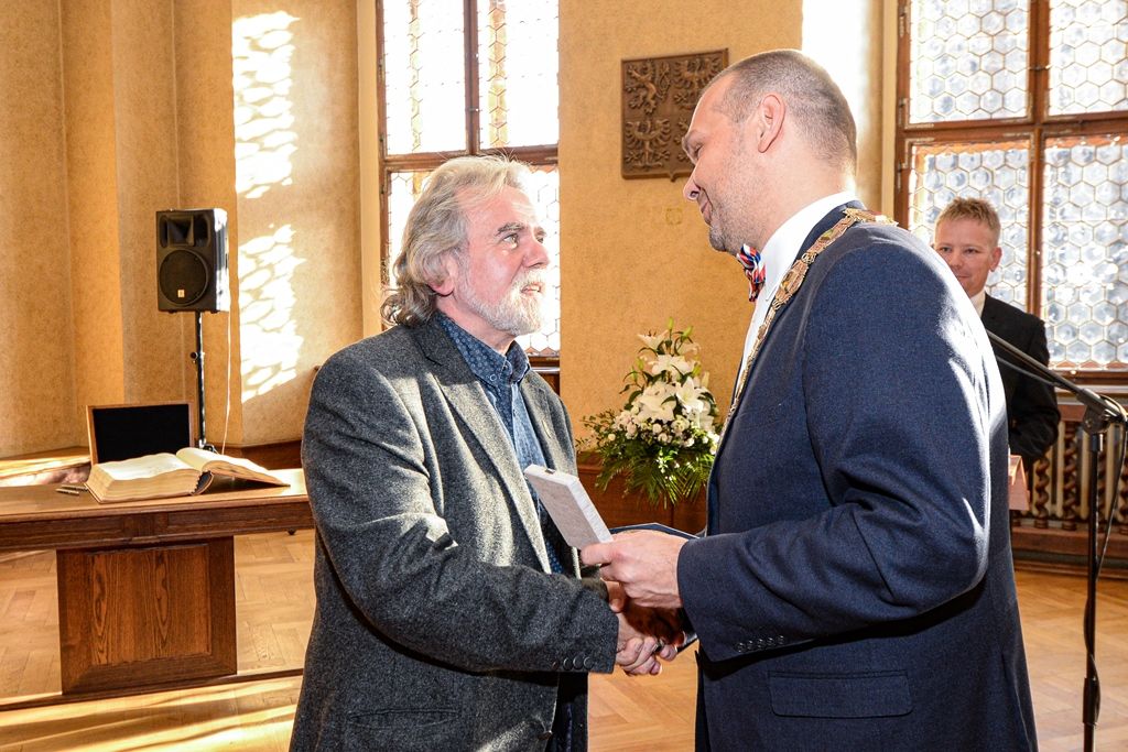 Plzeň oceňovala u příležitosti oslav vzniku Československa (foto: M. Pecuch, 28.10.2019)