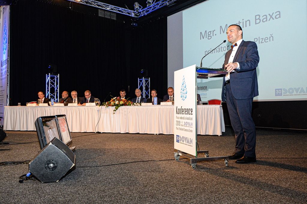 Konference Provoz vodovodů a kanalizací (foto: M. Pecuch, 5.11.2019)