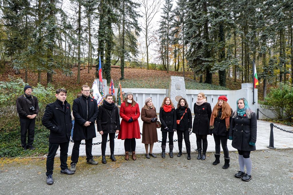 Plzeň vzpomínala na válečné veterány (foto: M. Pecuch, 11.11.2019)