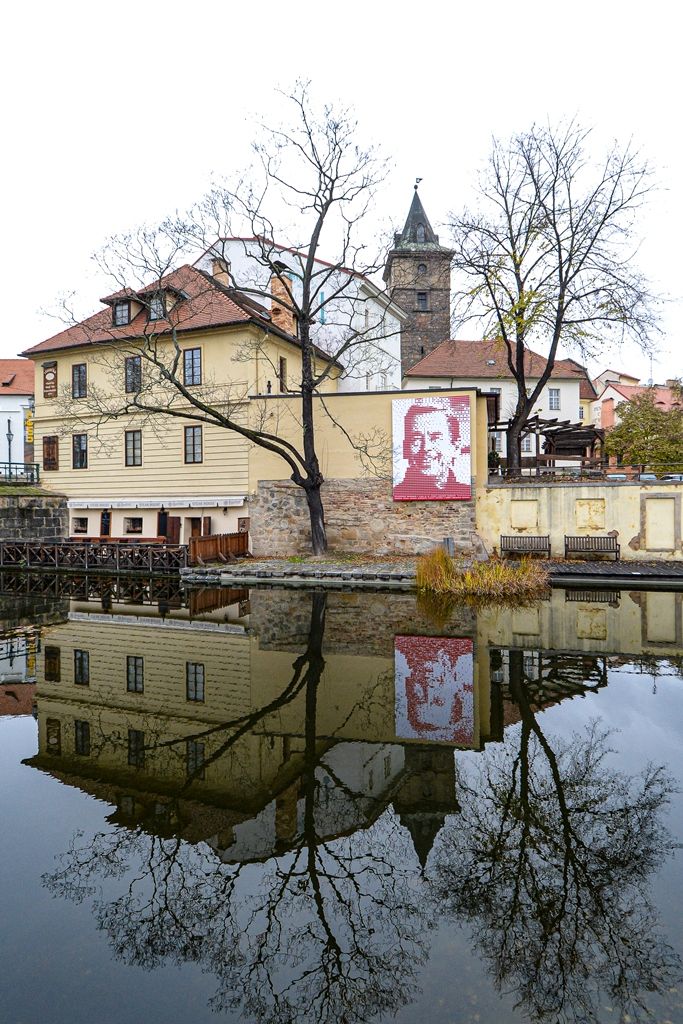 Srdíčkový Václav Havel (foto: M. Pecuch, 12.11.2019)