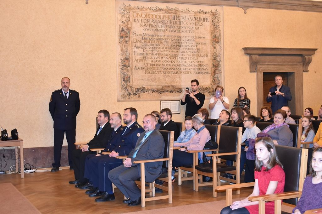 Kdy zavolat 150 - vyhlášení výsledků soutěže (foto: A. Jarošová, 12.11.2019)