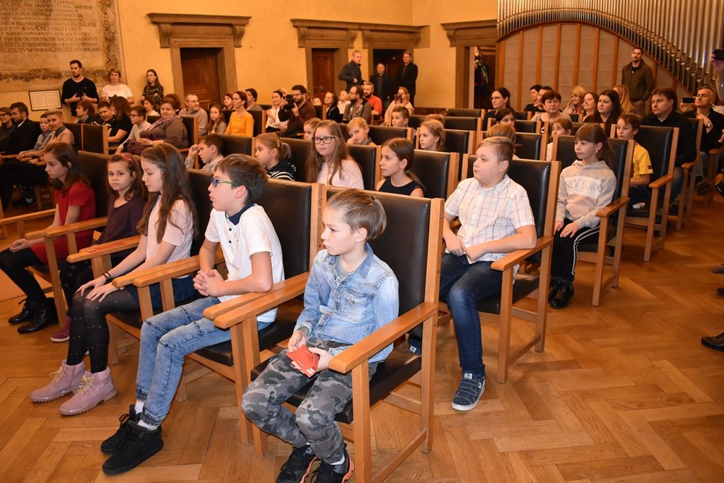 Kdy zavolat 150 - vyhlášení výsledků soutěže (foto: A. Jarošová, 12.11.2019)