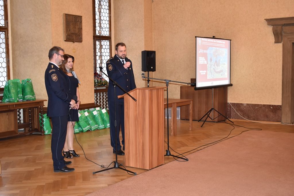 Kdy zavolat 150 - vyhlášení výsledků soutěže (foto: A. Jarošová, 12.11.2019)