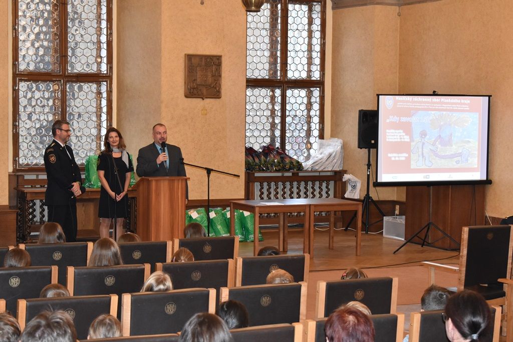 Kdy zavolat 150 - vyhlášení výsledků soutěže (foto: A. Jarošová, 12.11.2019)