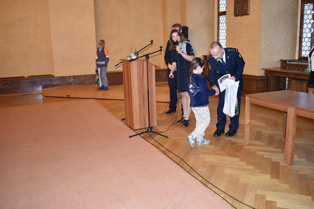 Kdy zavolat 150 - vyhlášení výsledků soutěže (foto: A. Jarošová, 12.11.2019)