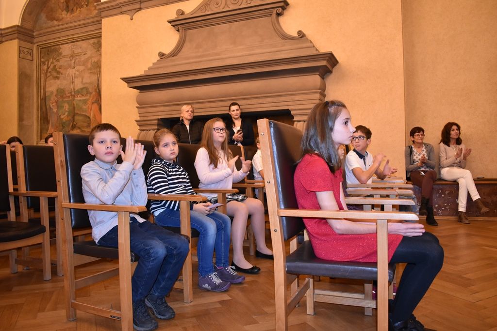 Kdy zavolat 150 - vyhlášení výsledků soutěže (foto: A. Jarošová, 12.11.2019)