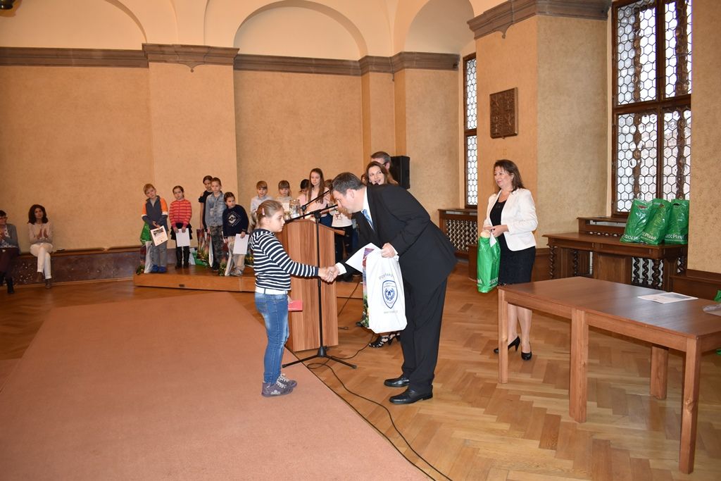 Kdy zavolat 150 - vyhlášení výsledků soutěže (foto: A. Jarošová, 12.11.2019)