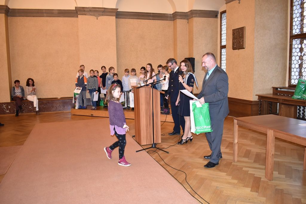 Kdy zavolat 150 - vyhlášení výsledků soutěže (foto: A. Jarošová, 12.11.2019)