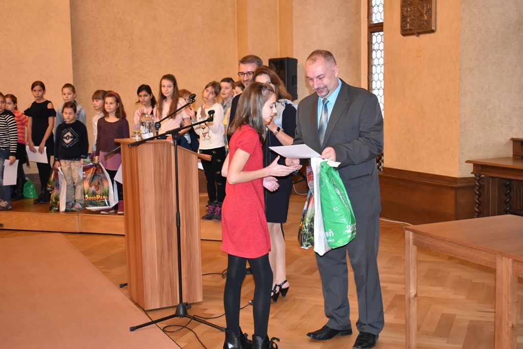 Kdy zavolat 150 - vyhlášení výsledků soutěže (foto: A. Jarošová, 12.11.2019)