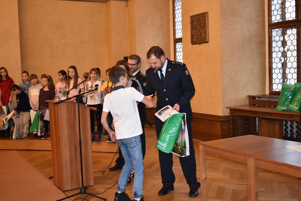 Kdy zavolat 150 - vyhlášení výsledků soutěže (foto: A. Jarošová, 12.11.2019)