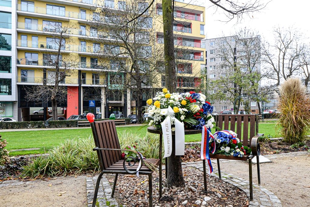 Plzeň slaví 30 let od sametové revoluce (foto: M. Pecuch, 17.11.2019)