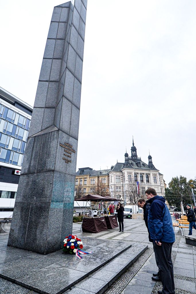 Plzeň slaví 30 let od sametové revoluce (foto: M. Pecuch, 17.11.2019)