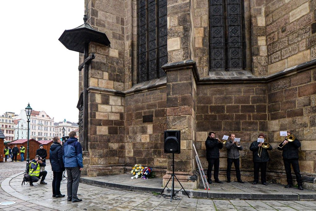 Plzeň slaví 30 let od sametové revoluce (foto: M. Pecuch, 17.11.2019)