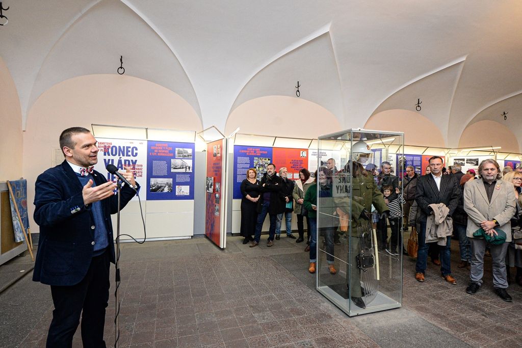 Plzeň slaví 30 let od sametové revoluce (foto: M. Pecuch, 17.11.2019)