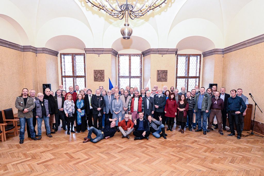 Plzeň slaví 30 let od sametové revoluce (foto: M. Pecuch, 17.11.2019)