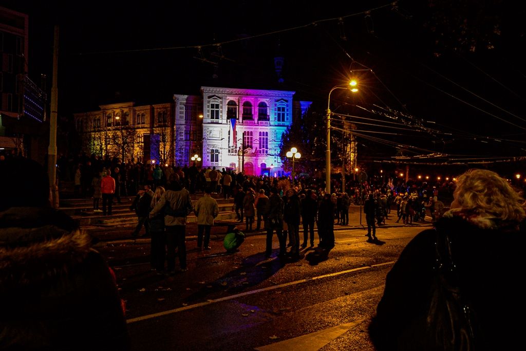 Cesta svobody - Vzpomínky zůstanou (foto: M. Pecuch, 17.11.2019)