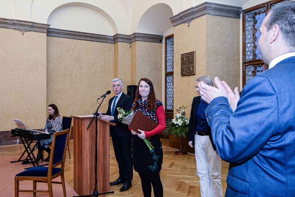Předávání Cen Bohumila Polana za rok 2018 (foto: M. Pecuch, 19.11.2019)
