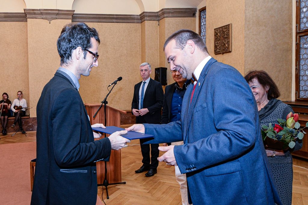 Předávání Cen Bohumila Polana za rok 2018 (foto: M. Pecuch, 19.11.2019)