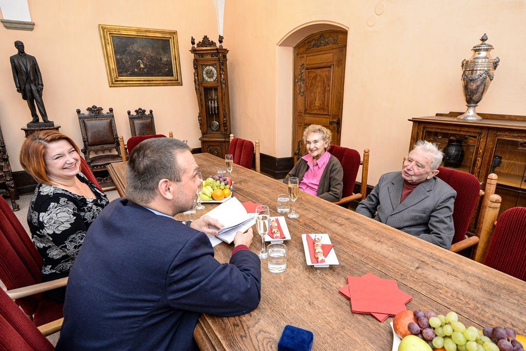 Karel Pexidr oslavil významné životní jubileum (foto: M. Pecuch, 20.11.2019)