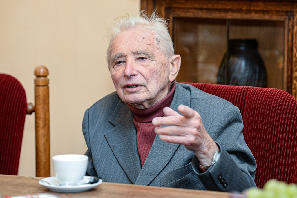 Karel Pexidr oslavil významné životní jubileum (foto: M. Pecuch, 20.11.2019)