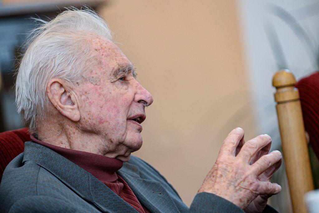 Karel Pexidr oslavil významné životní jubileum (foto: M. Pecuch, 20.11.2019)