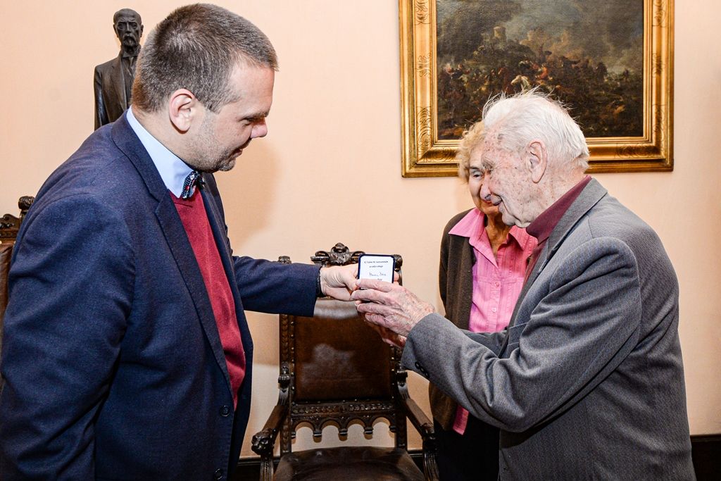 Karel Pexidr oslavil významné životní jubileum (foto: M. Pecuch, 20.11.2019)