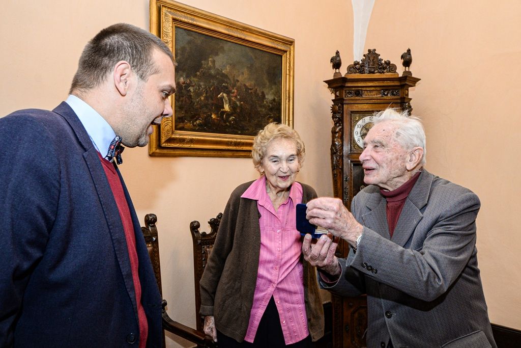 Karel Pexidr oslavil významné životní jubileum (foto: M. Pecuch, 20.11.2019)