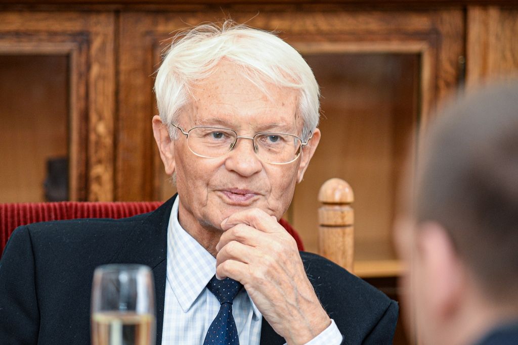 Primátor poblahopřál hudebníkovi Jiřímu Žurkovi k životnímu jubileu