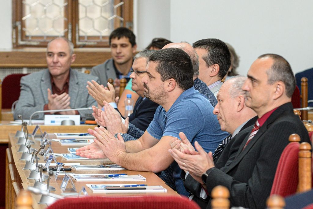 Konference ITIF na plzeňské radnici (foto: M. Pecuch, 22.11.2019)
