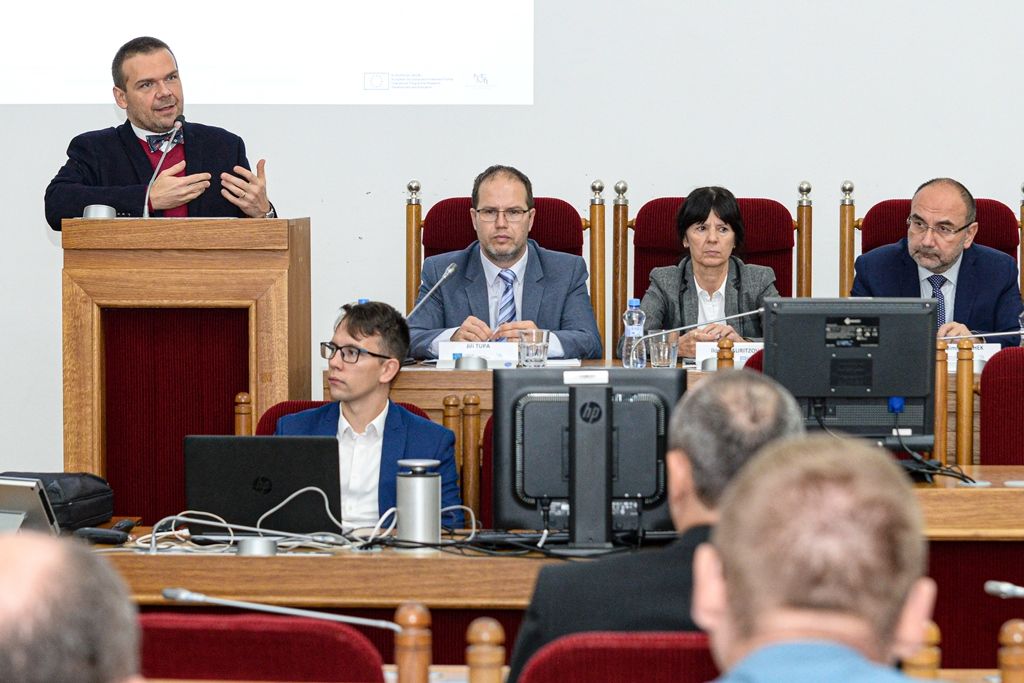 Konference ITIF na plzeňské radnici (foto: M. Pecuch, 22.11.2019)