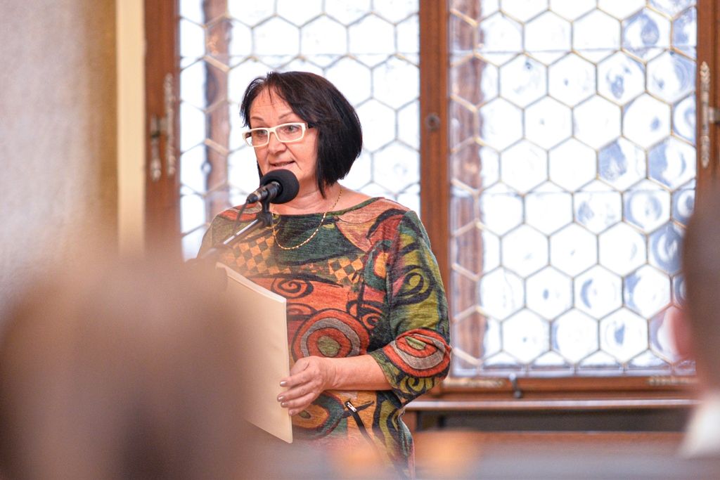 Přijetí Obchodní akademie Plzeň a Berufliches Schulzentrum z Regensburgu (foto: M. Pecuch, 26.11.2019)