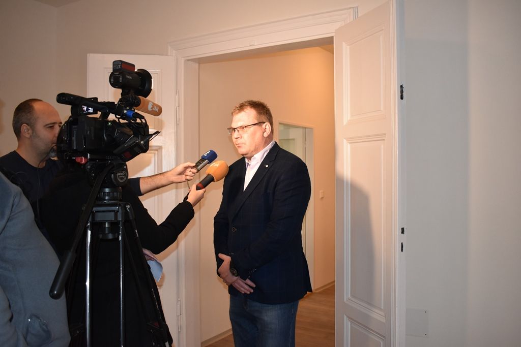 Plzeň upravila byty pro chráněné bydlení klientů sociálních služeb ve Zbůchu (foto: A. Jarošová, 27.11.2019)