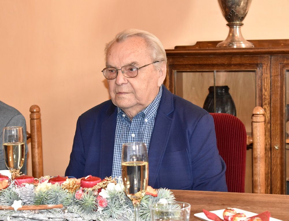Přijetí házenkářské legendy K. Čermáka(fotografie: A. Jarošová, 10.12.2019)