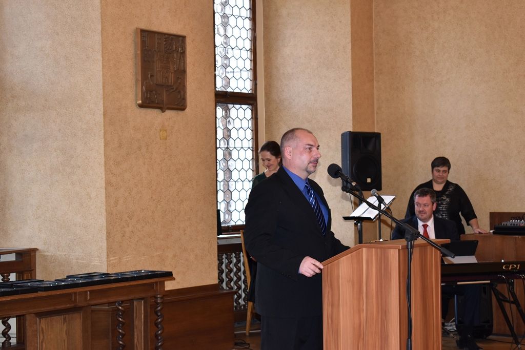 Oceňování za záchranu života a majetku (fotografie: A. Jarošová, 11.12.2019)