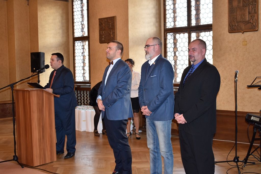 Oceňování za záchranu života a majetku (fotografie: A. Jarošová, 11.12.2019)