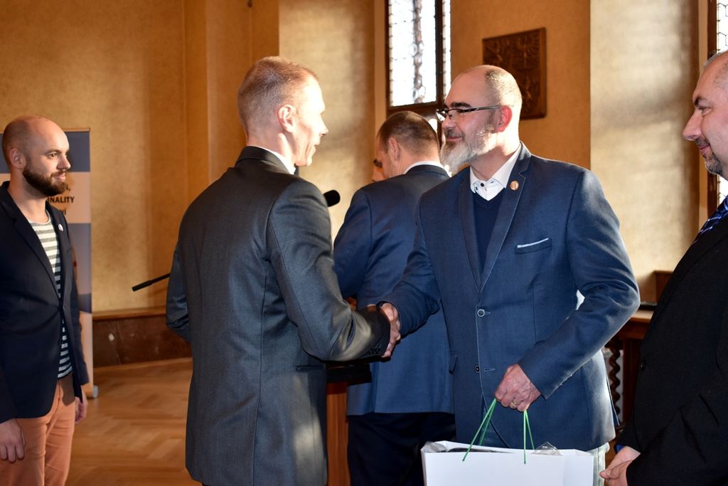 Oceňování za záchranu života a majetku (fotografie: A. Jarošová, 11.12.2019)