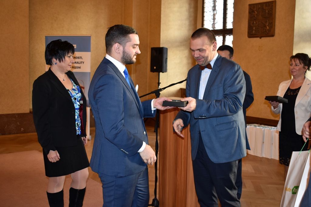 Oceňování za záchranu života a majetku (fotografie: A. Jarošová, 11.12.2019)