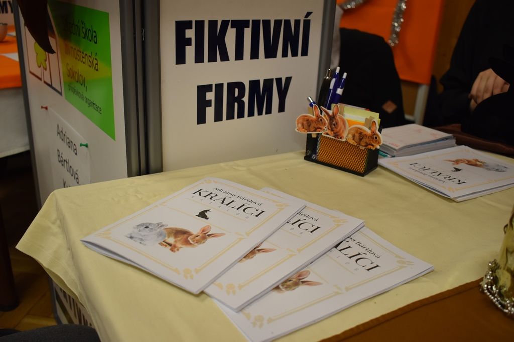 Fiktivní firmy 2019 (foto: E. Barborková, 11.12.2019)