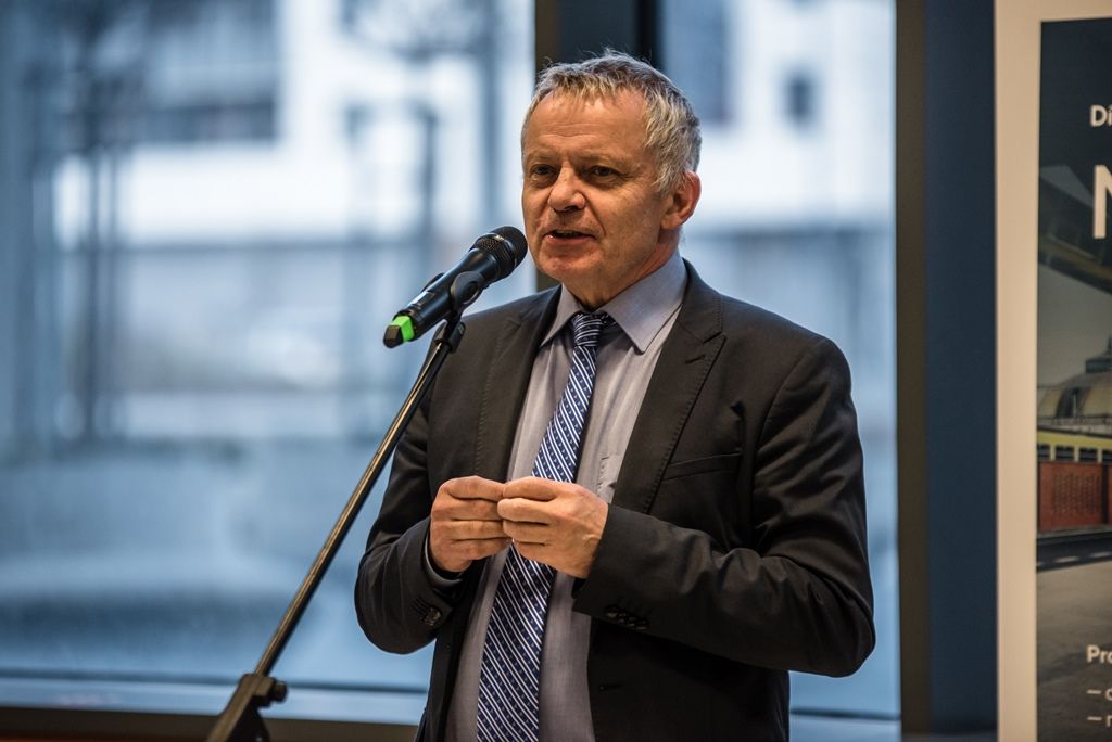 Otevření tramvajové tratě k Západočeské univerzitě (foto: M. Říský, 15.12.2019)