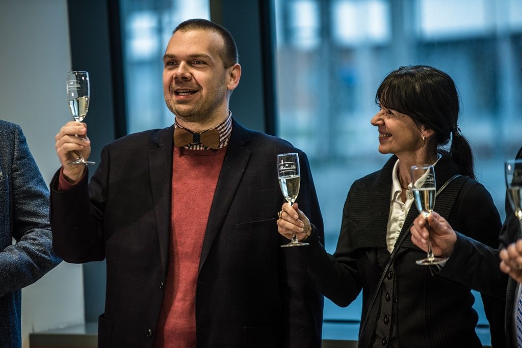Otevření tramvajové tratě k Západočeské univerzitě (foto: M. Říský, 15.12.2019)
