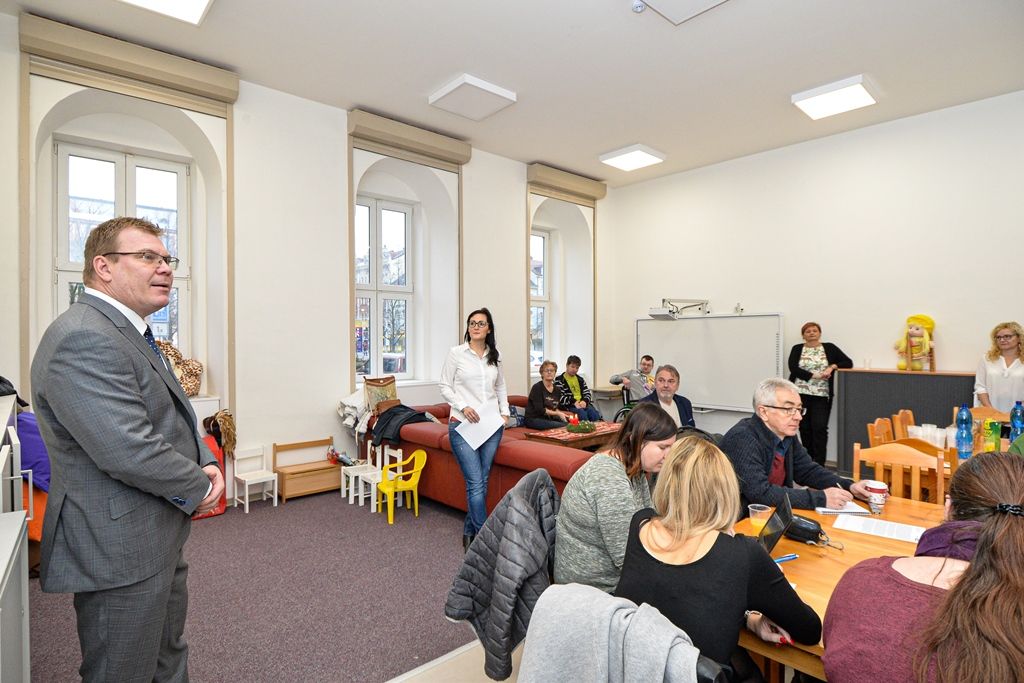 Plzeň opravila čtyřpatrový dům v centru tzv. Komendu (foto: M. Pecuch, 18.12.2019)