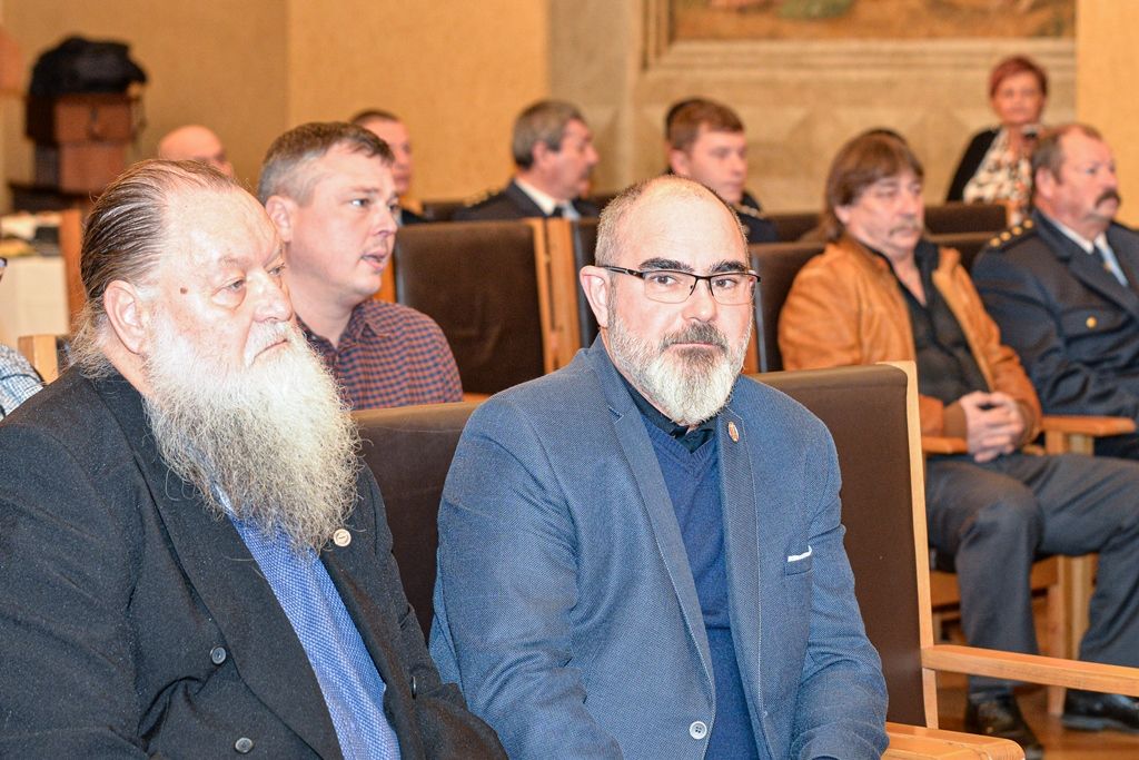 Město poděkovalo dobrovolným hasičům za celoroční práci (foto: M. Pecuch, 19.12.2019)