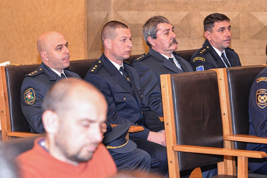 Město poděkovalo dobrovolným hasičům za celoroční práci (foto: M. Pecuch, 19.12.2019)