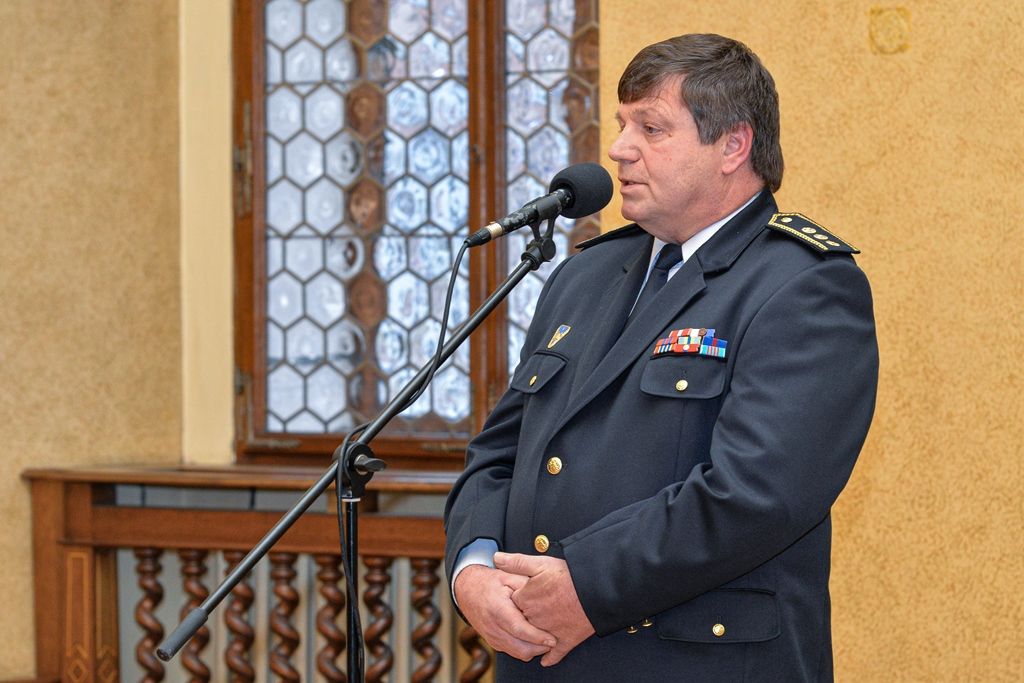 Město poděkovalo dobrovolným hasičům za celoroční práci (foto: M. Pecuch, 19.12.2019)