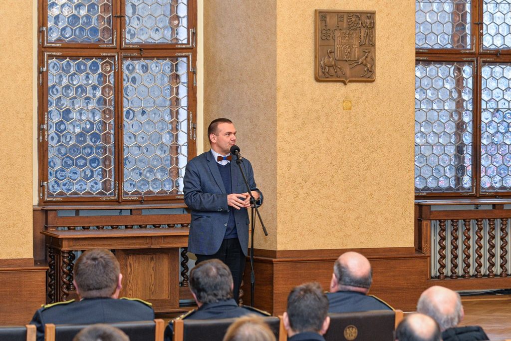 Město poděkovalo dobrovolným hasičům za celoroční práci (foto: M. Pecuch, 19.12.2019)