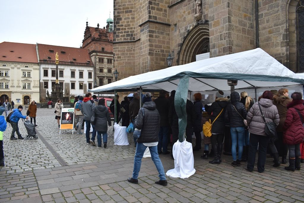 Vánoční punč (fotografie: A. Jarošová, 23.12.2019)