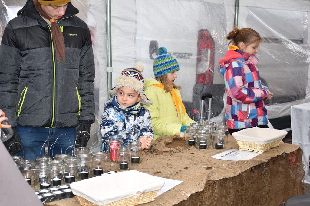 Vánoční punč (fotografie: A. Jarošová, 23.12.2019)