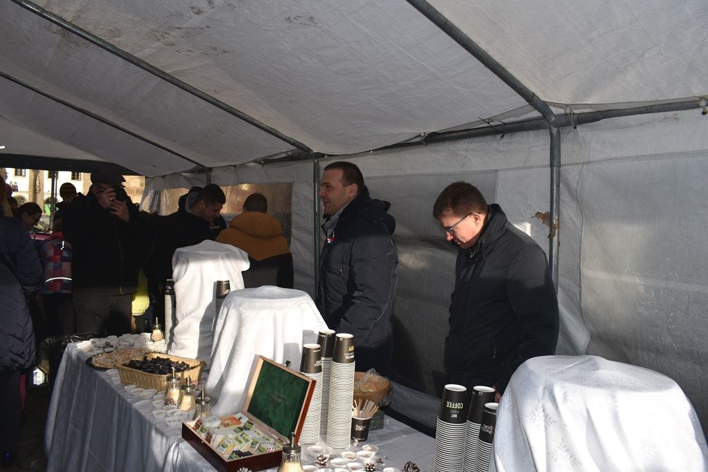 Vánoční punč (fotografie: A. Jarošová, 23.12.2019)