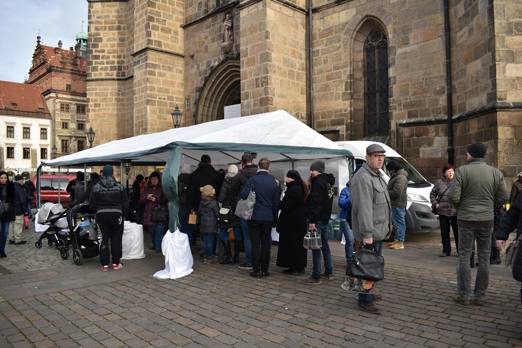 Vánoční punč (fotografie: A. Jarošová, 23.12.2019)